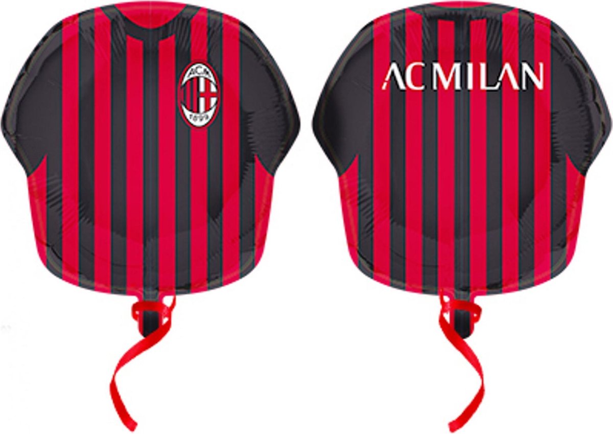 BIGIEMME SRL - AC Milan aluminium t-shirt ballonnen - Decoratie > Ballonnen